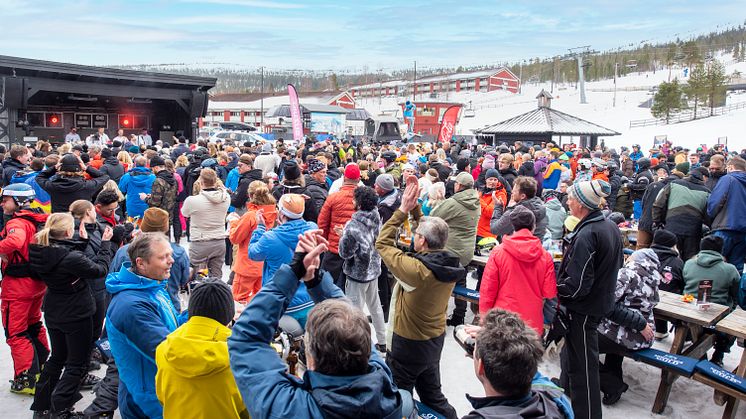 Stöten i Sälen - Extra bra drag på Stötens afterski under avslutningshelgen Grande Finale 2023