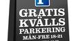 Parkera gratis i centrala Göteborg 18 - 21!