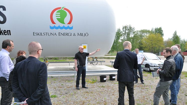 Eskilstuna Energi och Miljö, Lidl och Volvo och sluter gemensamt kretsloppet via en lastbil 