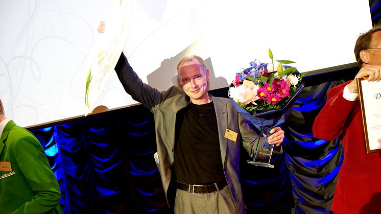 Revolutionerande miljardidé från Norrland tog hem andra pris då Venture Cups Sverigefinal avgjordes