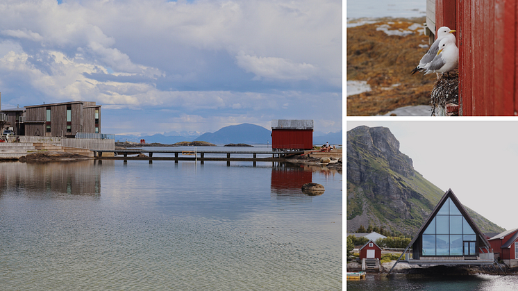 Lovund beach and museum