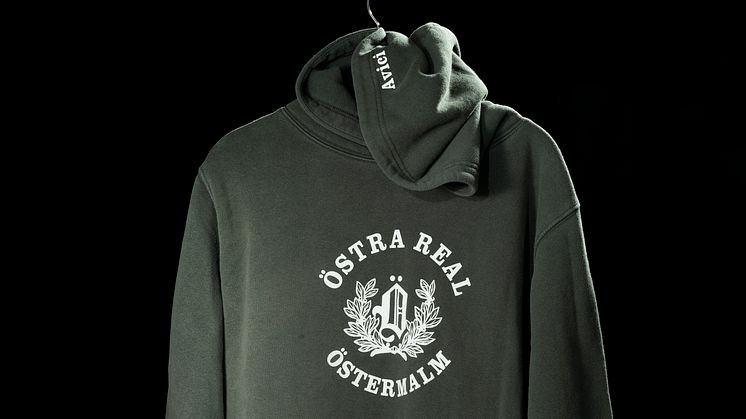 An “Östra Real Östermalm” School Hoodie