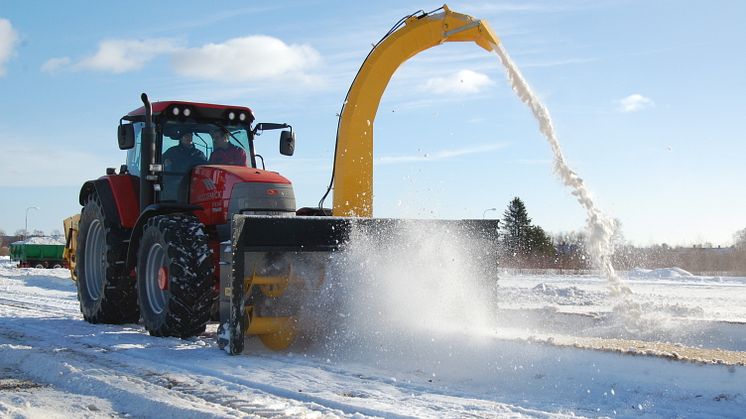 Snörik vinter sätter fart på försäljningen av snöslungor