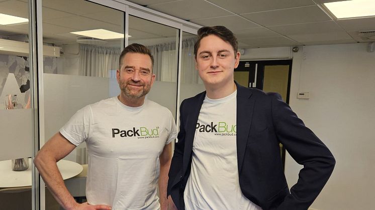 PackBuds VD Mattias Sjunnesson och partnerutvecklare Arvid Schröder ger svenska MC-handlare nya kunder i Sverige och Europa.