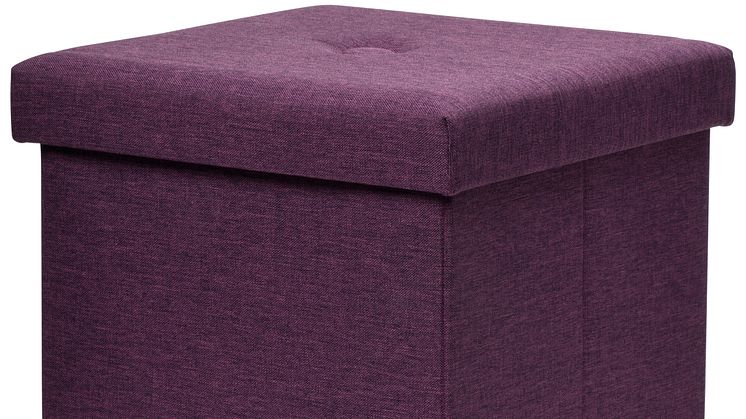 NYHET! Pouf with storage Penny 37,5x38 cm Purple Polyester 17,90  EUR.jpg