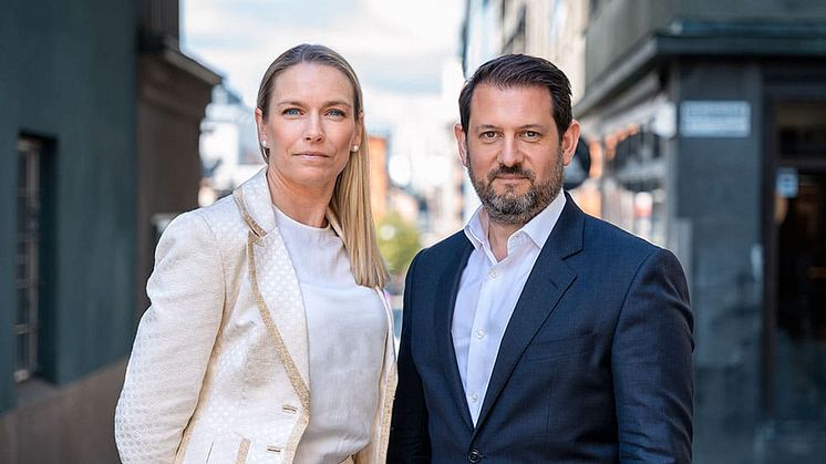 Monica Bergvall, Head of PE Direct Investments och Tobias Karte, Director.