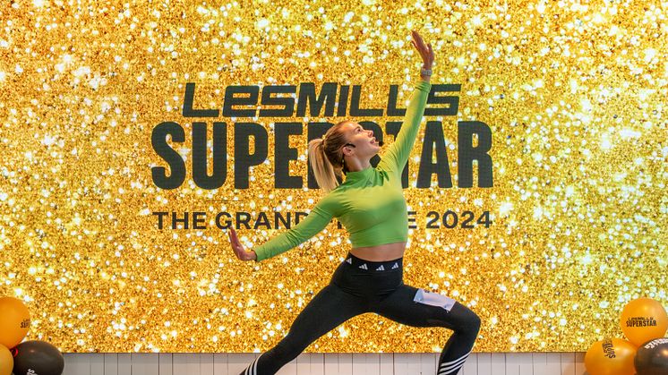 Les Mills Nordic crowns the SUPERSTAR of 2024 in instructor competition