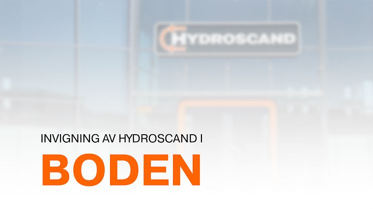 Hydroscand i Boden bjuder in till invigning av butiken