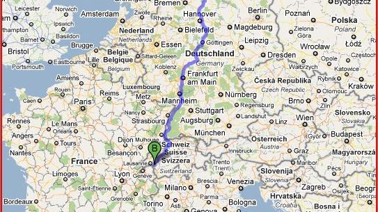 Dag 7: Efter 1.318 km är vi framme i Vevey - vilken känsla!