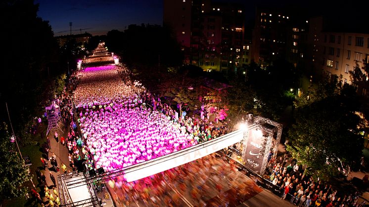 Stadium förlänger avtalet med Midnattsloppet, Nordens mest innovativa löplopp