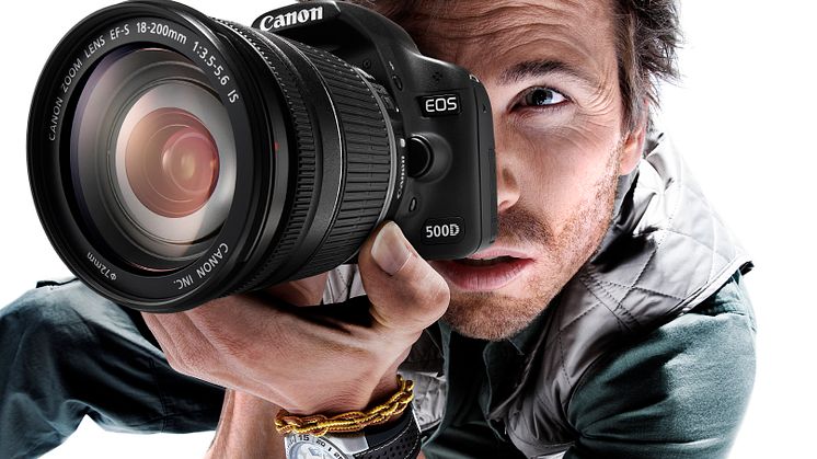 15,1 megapixels och Full HD – EOS 500D hänger med på allt