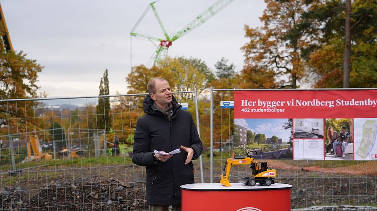 Byggemarkering Nordberg studentby