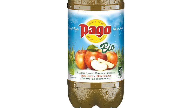 Pago lanserar ekologisk äppeljuice