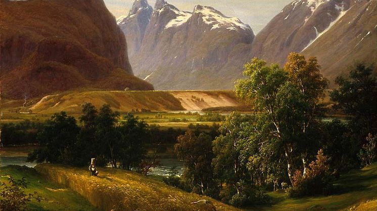 Fra Romsdal, Thomas Fearnley 1838. Foto: Nasjonalmuseet/Jacques Lathion