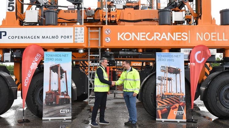 Photo: CMP. Mikael Johansson, Konecranes, Povl Dolleris Røjkjær Ungar, CMP.