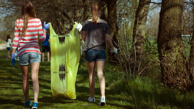 Barn och ungdomar i föreningslivet gör staden ren