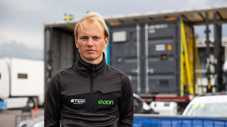 Viktor Gustavsson, Exion Racing. Foto: STCC/Oscar Malmlund