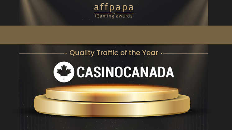 CasinoCanada nominated at The AffPapa iGaming Awards 2024