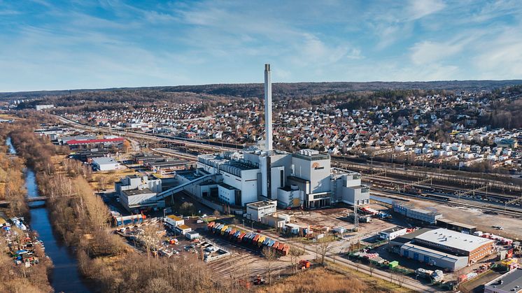 Renovas avfallskraftvärmeverk i Göteborg är ett av världens mest effektiva. Här blir varje år ca 550 000 ton brännbart avfall, som inte kan återvinnas på annat sätt, till el och värme. foto: Joacim Winqvist.