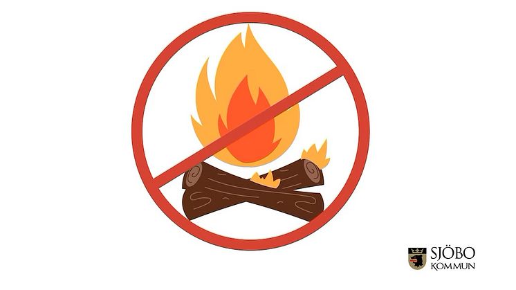 Eldningsförbud i Sjöbo kommun - från 15 maj