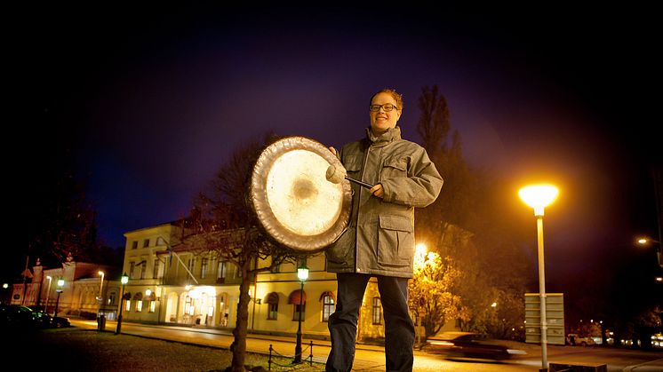 Stefan Jansson på Rådhustorget i Lindesberg_1