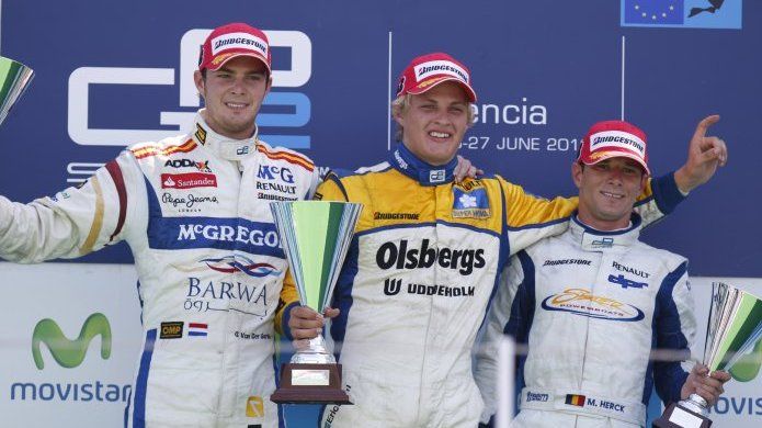 Grattis Marcus till första segern i GP2