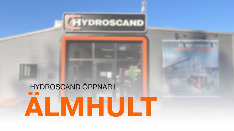 Hydroscand öppnar slangservicebutik i Älmhult