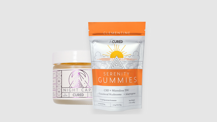 Cured Nutrition Serenity Gummies & CBN Night Caps Reviews