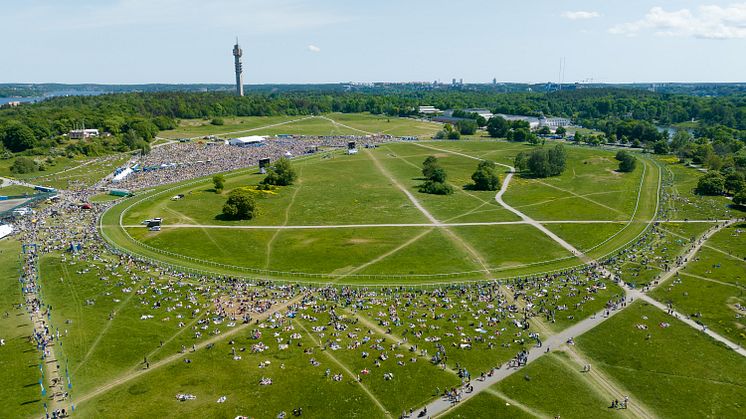 Nationaldagsgaloppen arrangeras på Gärdet den 6 juni