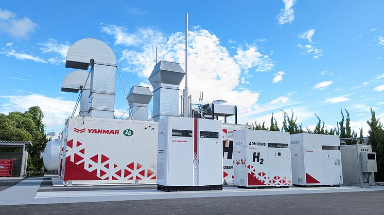 Yanmar Clean Energy Site is an advanced verification facility for next-generation energy equipment aimed at achieving decarbonization.