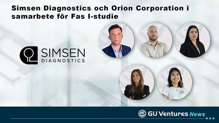 Simsen Diagnostics och Orion Corporation i samarbete för Fas I-studie