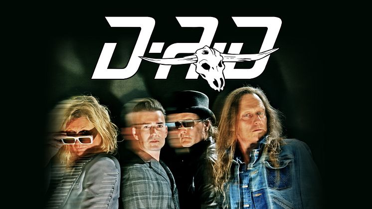 D-A-D ÅTERVÄNDER TILL SVERIGE FÖR FYRA KONSERTER!