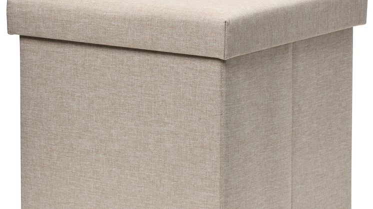 NYHET! Pouf with storage Penny 37,5x38 cm Beige Polyester 17,90  EUR.jpg