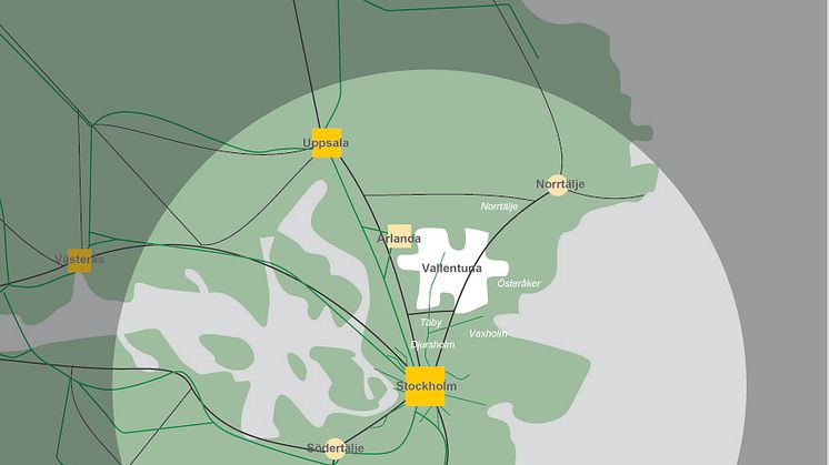 Nu ställs Vallentuna kommuns översiktsplan 2010-2030 ut