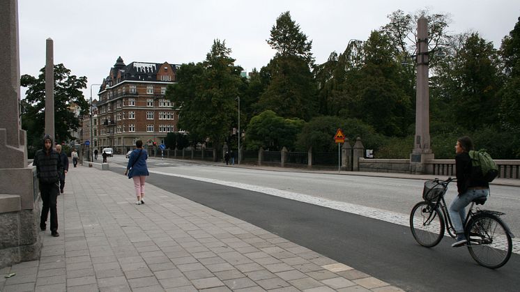 Invigning av cykelbanan på Fersens bro!