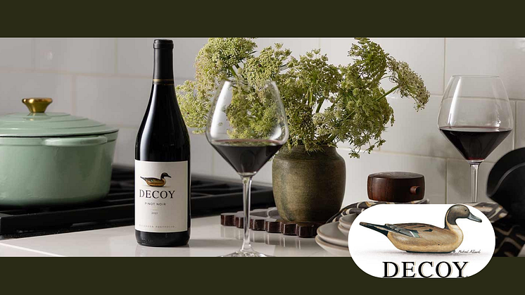 Nyhet - Decoy Pinot Noir från familjen Duckhorn