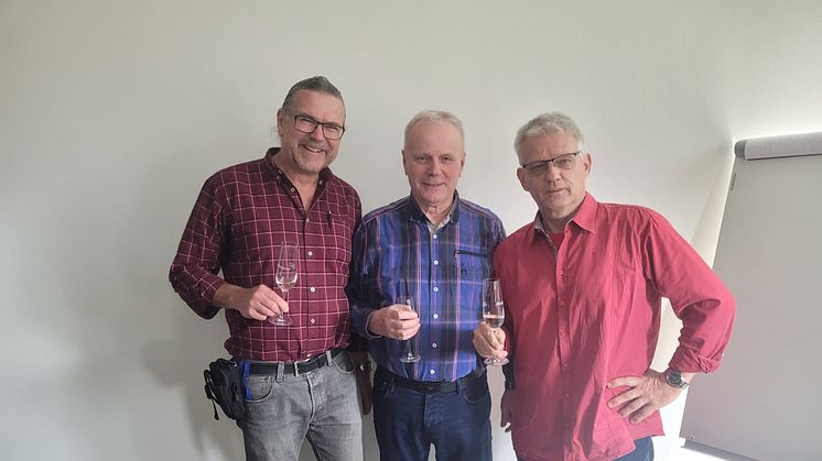 Matthias Schmolke, Thomas Kull und Steffen Branse
