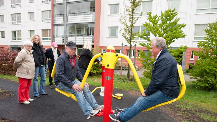 Invigning av Stackmolnsgatan - samverkan för bekvämt boende