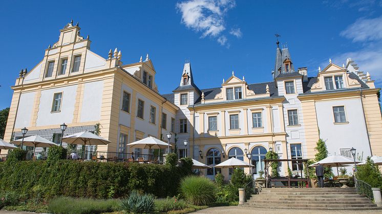 Ab Juni geht es los: Schloss und Gut Liebenberg startet wieder sein sommerliches Kultur-Programm mit unter anderem Open-air Kino und Konzerten. C: TMB-Fotoarchiv/Steffen Lehmann. 