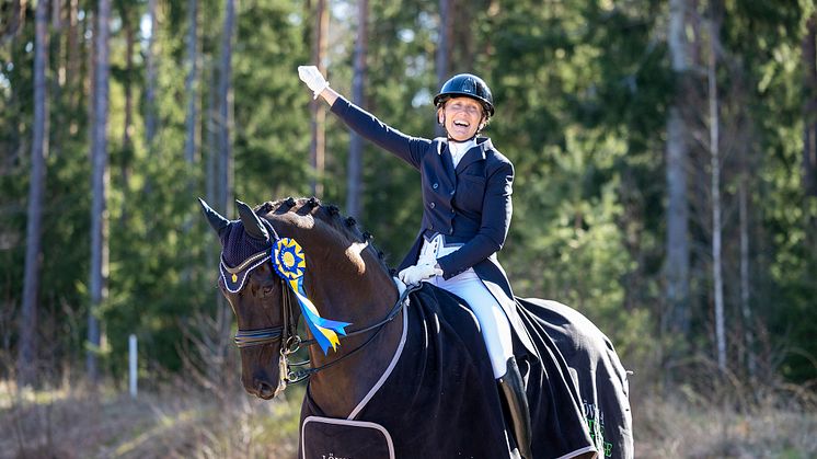 Anita Roslund och Fontanell, foto Roland Thunholm