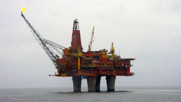 Oljeutvinning i Nordsjön ger skador på fisk