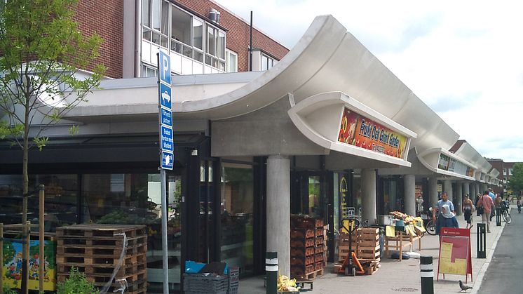 Skånes Arkitekturpris till Bennets bazaar i Rosengård