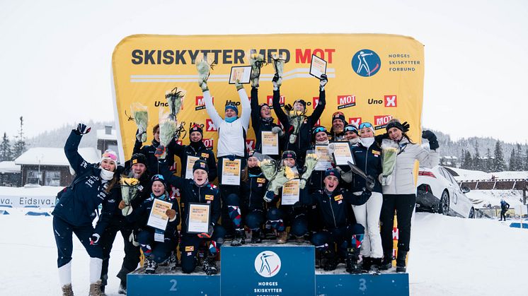 Skiskytter med MOT-prisen 2023, Sjusjøen. Foto: Wordup.no