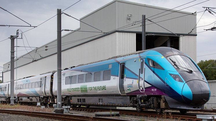 Intercity Battery Train Starts Testing in the North of England