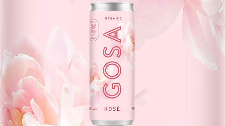 Nyhet 1 juni! GOSA Organic Rosé 