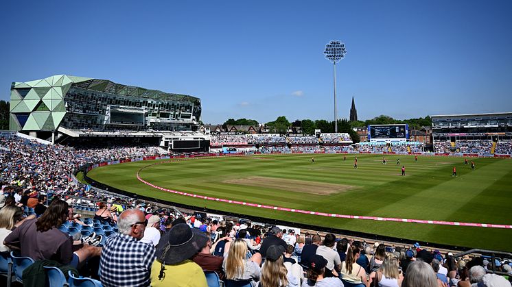 Headingley during England Women's Vitality IT20 against Pakistan. Photo: Getty Images for ECB