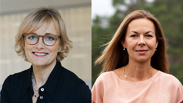 Katarina Hägg, vd SSE Executive Education och Lenka Prokopec Karlberg, vd Mitt Liv 