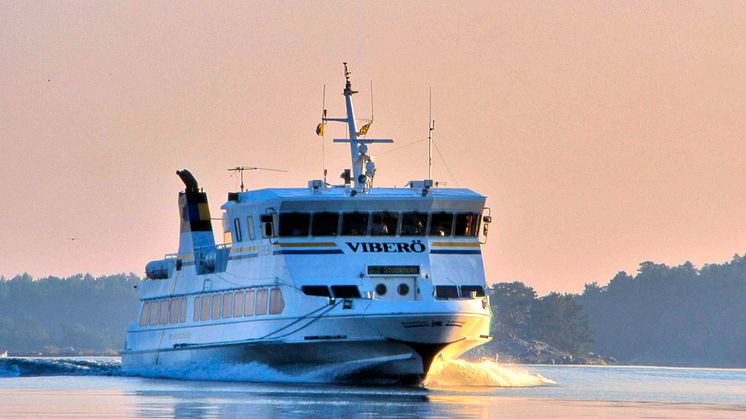 Hösttrafik i skärgården