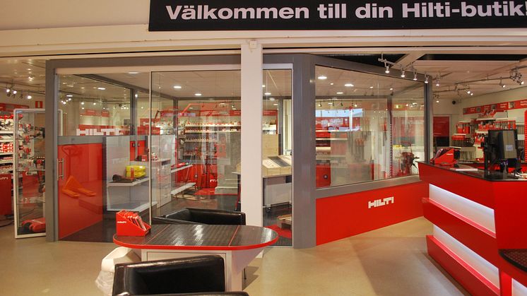 Hilti satsar i Sverige