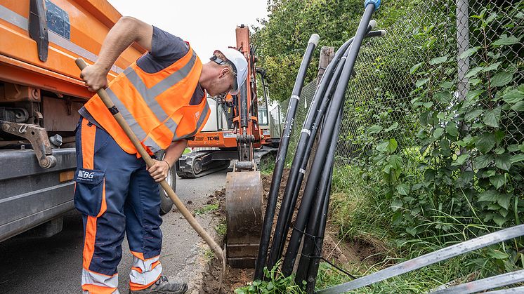 Die Bayernwerk Netz GmbH investiert in den regionalen Netzausbau (Symbolbild). Neue Mittelspannungskabel stärken das Stromnetz rund um Maßbach.